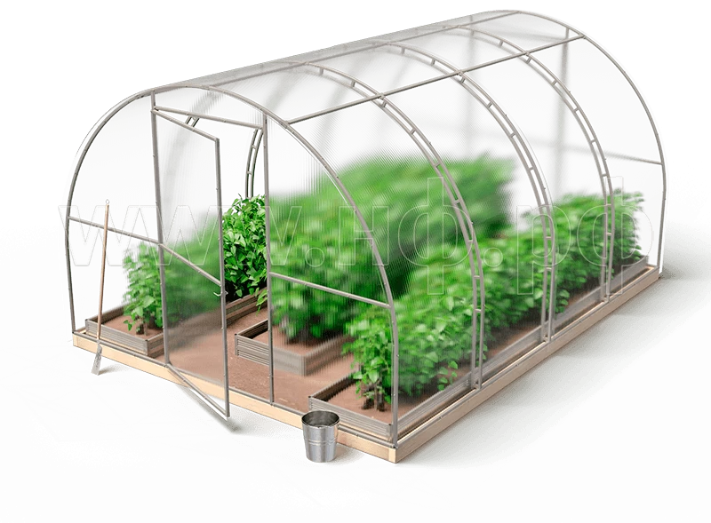 Теплица из профильной трубы своими руками от каркаса до обшивки