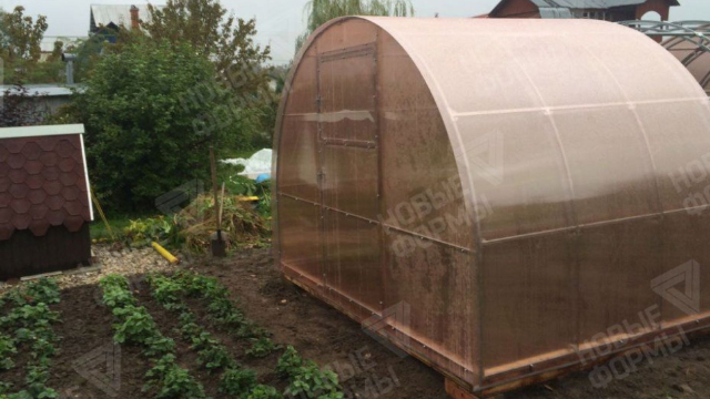 Отзыв о теплице Богатырь Цинк 6м*3м, Greenhouse nano
