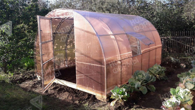 Отзыв о теплице Богатырь Цинк, Greenhouse nano